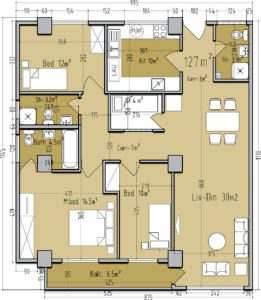ayat real estate cmc apartments floor plan 3